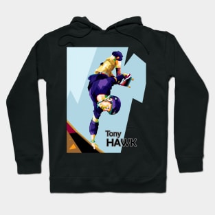 The Skater In Wpap Art Hoodie